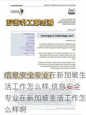 信息安全专业在新加坡生活工作怎么样,信息安全专业在新加坡生活工作怎么样啊