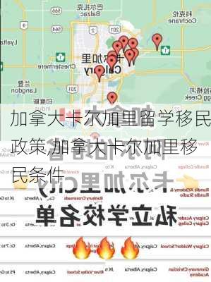 加拿大卡尔加里留学移民政策,加拿大卡尔加里移民条件