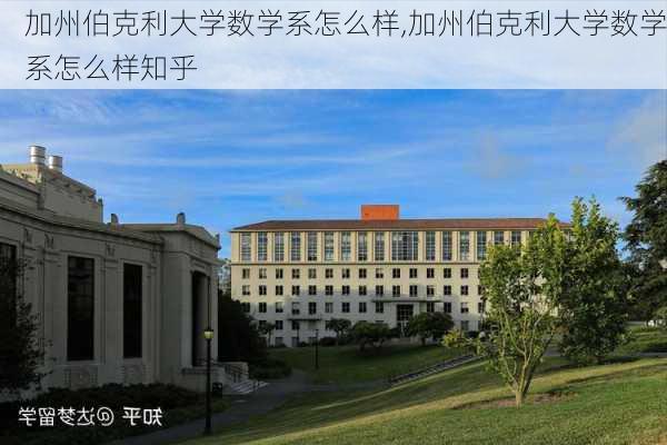 加州伯克利大学数学系怎么样,加州伯克利大学数学系怎么样知乎