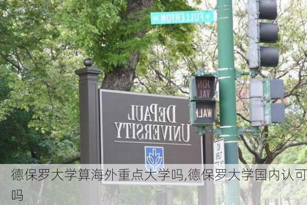 德保罗大学算海外重点大学吗,德保罗大学国内认可吗