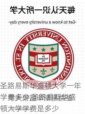 圣路易斯华盛顿大学一年学费多少,圣路易斯华盛顿大学学费是多少