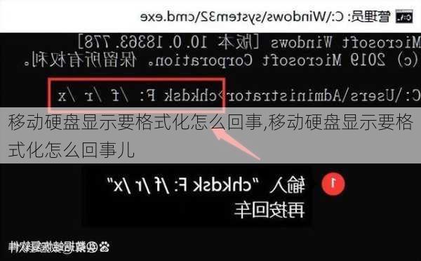 移动硬盘显示要格式化怎么回事,移动硬盘显示要格式化怎么回事儿