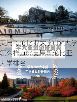 英属哥伦比亚大学ubc大学怎么样,ubc英属哥伦比亚大学排名