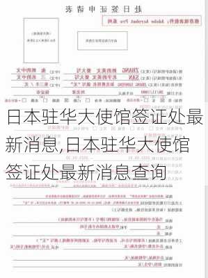 日本驻华大使馆签证处最新消息,日本驻华大使馆签证处最新消息查询