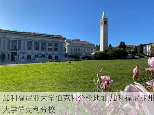 加利福尼亚大学伯克利分校地址,加利福尼亚州大学伯克利分校