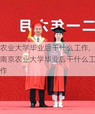 农业大学毕业后干什么工作,南京农业大学毕业后干什么工作