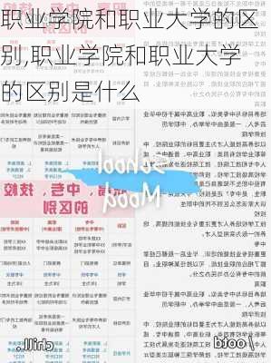 职业学院和职业大学的区别,职业学院和职业大学的区别是什么