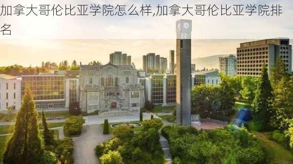 加拿大哥伦比亚学院怎么样,加拿大哥伦比亚学院排名