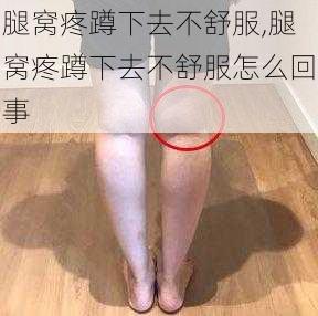 腿窝疼蹲下去不舒服,腿窝疼蹲下去不舒服怎么回事