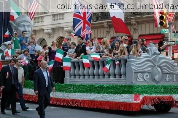 columbus day 起源,columbud day