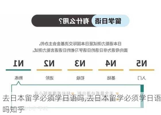 去日本留学必须学日语吗,去日本留学必须学日语吗知乎