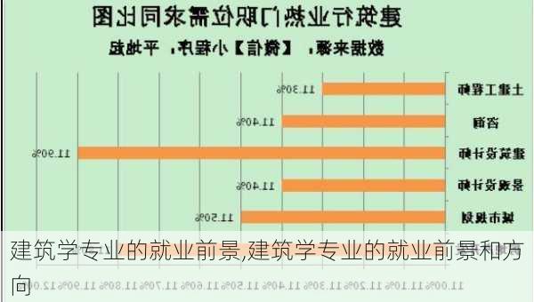 建筑学专业的就业前景,建筑学专业的就业前景和方向