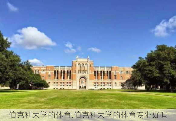 伯克利大学的体育,伯克利大学的体育专业好吗