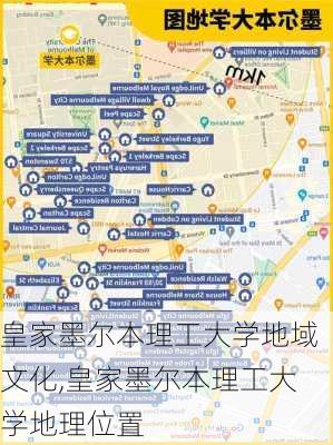 皇家墨尔本理工大学地域文化,皇家墨尔本理工大学地理位置