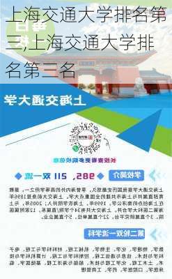 上海交通大学排名第三,上海交通大学排名第三名