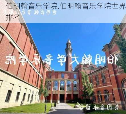 伯明翰音乐学院,伯明翰音乐学院世界排名