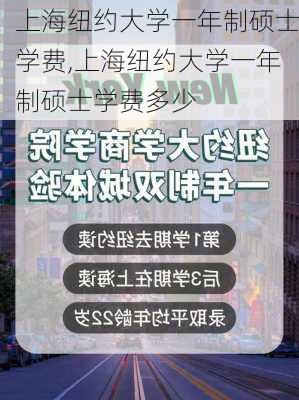 上海纽约大学一年制硕士学费,上海纽约大学一年制硕士学费多少