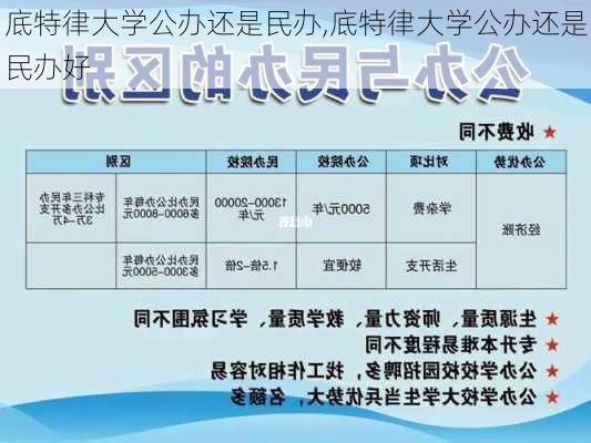 底特律大学公办还是民办,底特律大学公办还是民办好