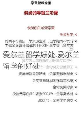 爱尔兰留学好处,爱尔兰留学的好处