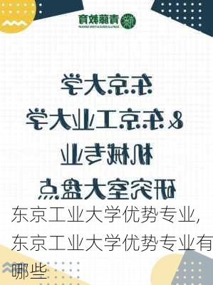 东京工业大学优势专业,东京工业大学优势专业有哪些