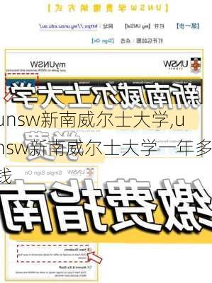 unsw新南威尔士大学,unsw新南威尔士大学一年多钱