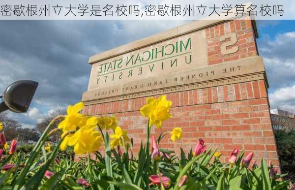 密歇根州立大学是名校吗,密歇根州立大学算名校吗