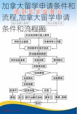 加拿大留学申请条件和流程,加拿大留学申请条件和流程图