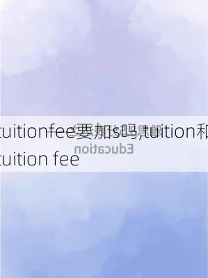 tuitionfee要加s吗,tuition和tuition fee