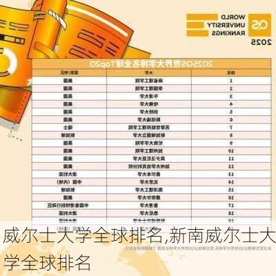 威尔士大学全球排名,新南威尔士大学全球排名