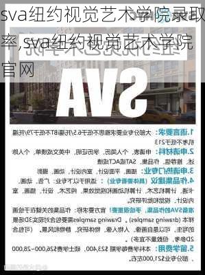 sva纽约视觉艺术学院录取率,sva纽约视觉艺术学院官网