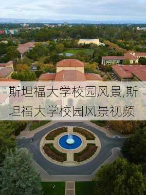 斯坦福大学校园风景,斯坦福大学校园风景视频