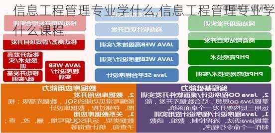 信息工程管理专业学什么,信息工程管理专业学什么课程