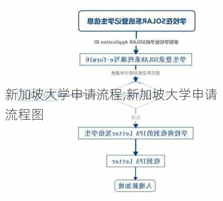 新加坡大学申请流程,新加坡大学申请流程图