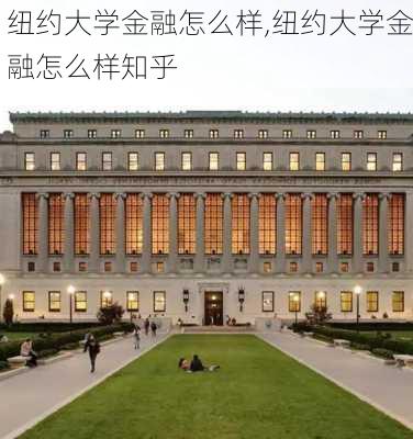 纽约大学金融怎么样,纽约大学金融怎么样知乎