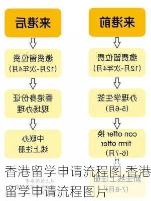 香港留学申请流程图,香港留学申请流程图片