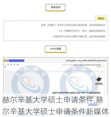 赫尔辛基大学硕士申请条件,赫尔辛基大学硕士申请条件新媒体