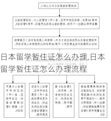 日本留学暂住证怎么办理,日本留学暂住证怎么办理流程