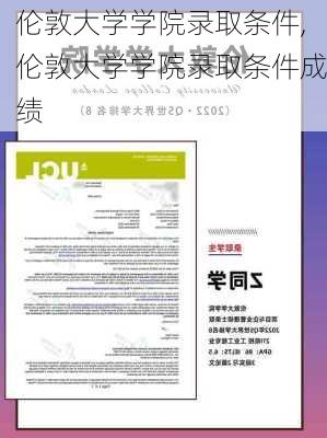 伦敦大学学院录取条件,伦敦大学学院录取条件成绩