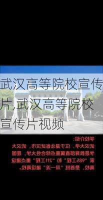 武汉高等院校宣传片,武汉高等院校宣传片视频