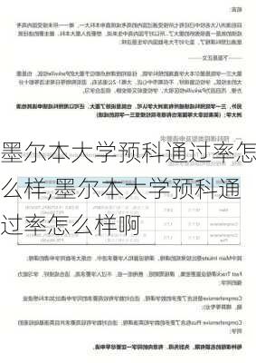 墨尔本大学预科通过率怎么样,墨尔本大学预科通过率怎么样啊