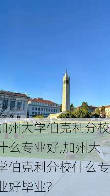 加州大学伯克利分校什么专业好,加州大学伯克利分校什么专业好毕业?