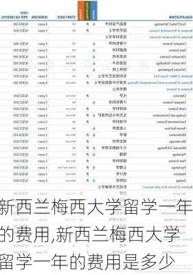 新西兰梅西大学留学一年的费用,新西兰梅西大学留学一年的费用是多少