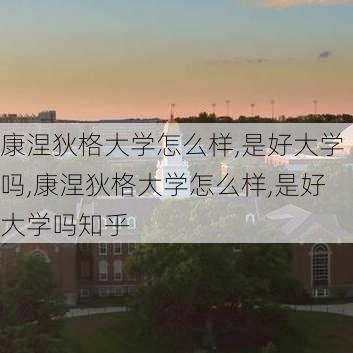 康涅狄格大学怎么样,是好大学吗,康涅狄格大学怎么样,是好大学吗知乎