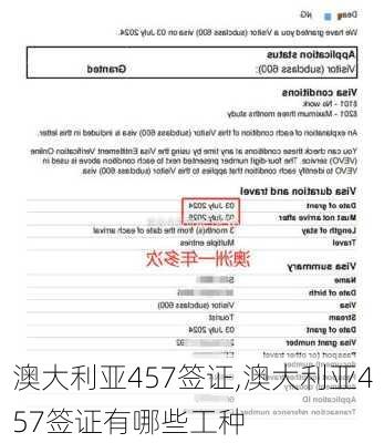 澳大利亚457签证,澳大利亚457签证有哪些工种