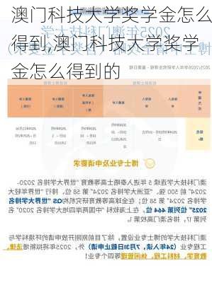 澳门科技大学奖学金怎么得到,澳门科技大学奖学金怎么得到的