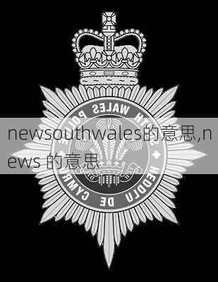 newsouthwales的意思,news 的意思