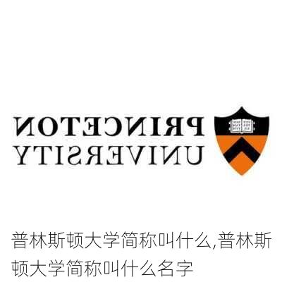 普林斯顿大学简称叫什么,普林斯顿大学简称叫什么名字