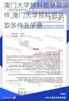 澳门大学预科班录取条件,澳门大学预科班录取条件及学费