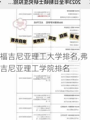 福吉尼亚理工大学排名,弗吉尼亚理工学院排名