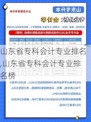 山东省专科会计专业排名,山东省专科会计专业排名榜